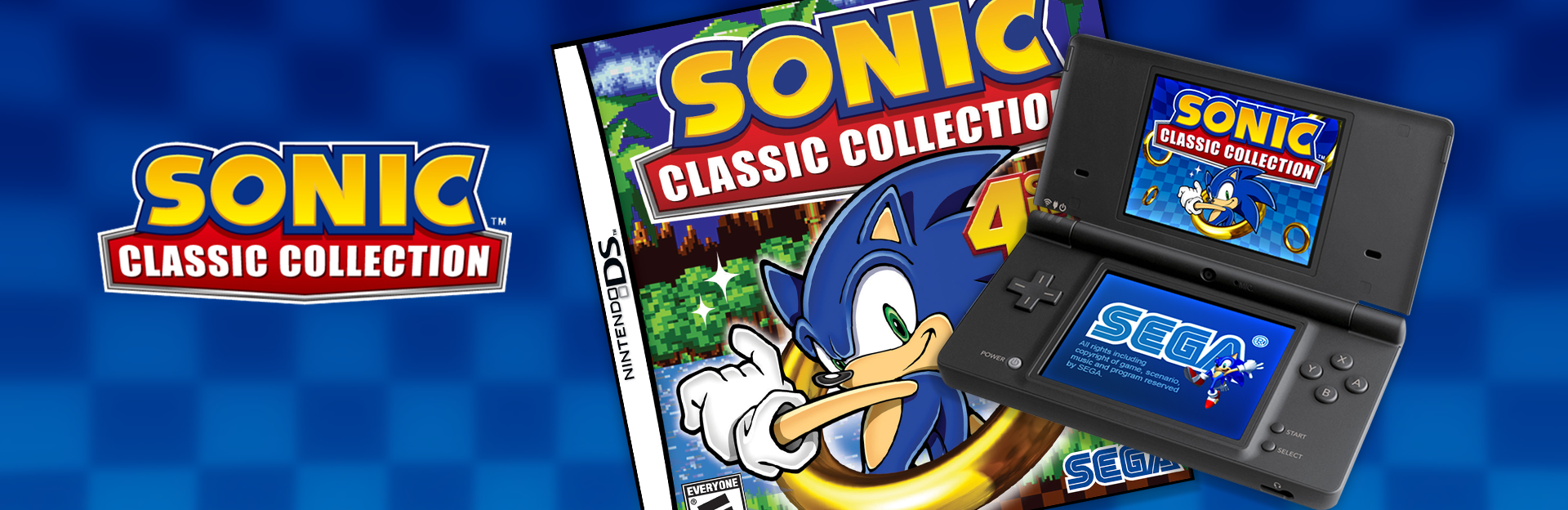 Sonic Classic Collection Nintendo DS Video Game Complete 