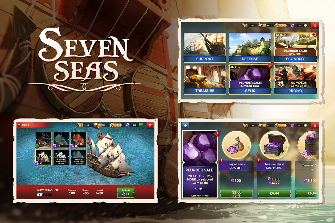 SEVEN SEAS